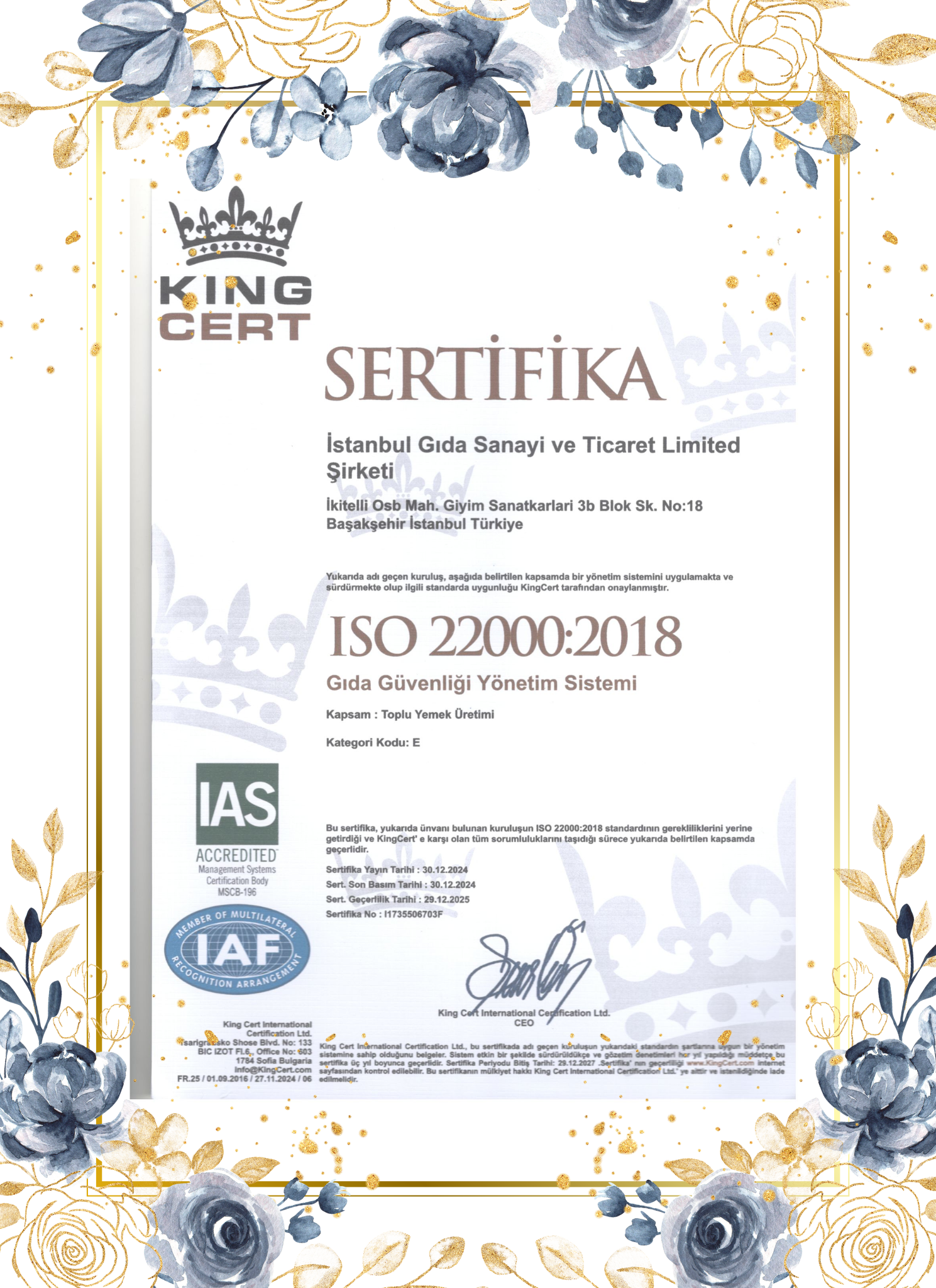Sertifika 5