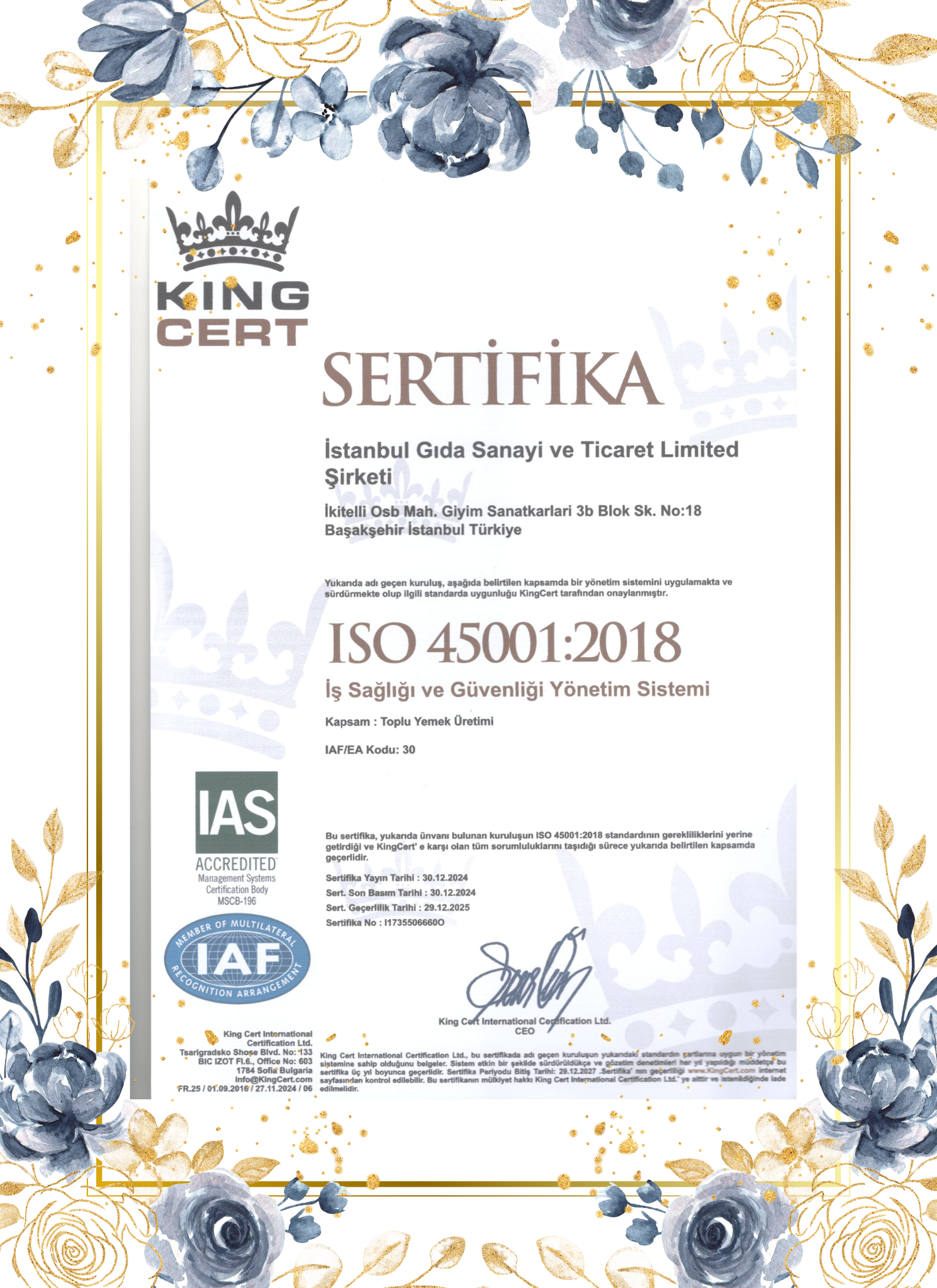 Sertifika 6